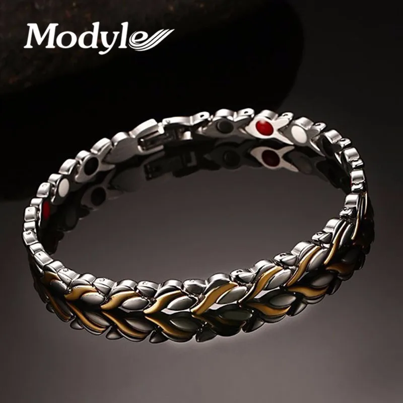 Модный брендовый дизайнерский браслет, браслет из нержавеющей стали 316L, магнитные браслеты для женщин