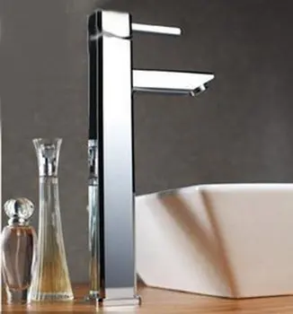 

Free Shipping !hot sell!square mixer taps .Bathroom Basin sink faucet.100% brass.Factory direct sale! 5 years warranty.1pcs/lot