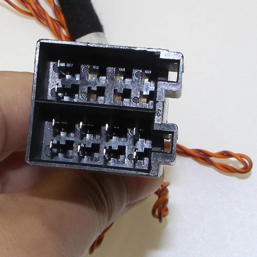 5 шт. ISO к квадратоку Canbus кабель адаптера RCD330 RCD510 RCD310 RNS510 Кабель преобразования VW