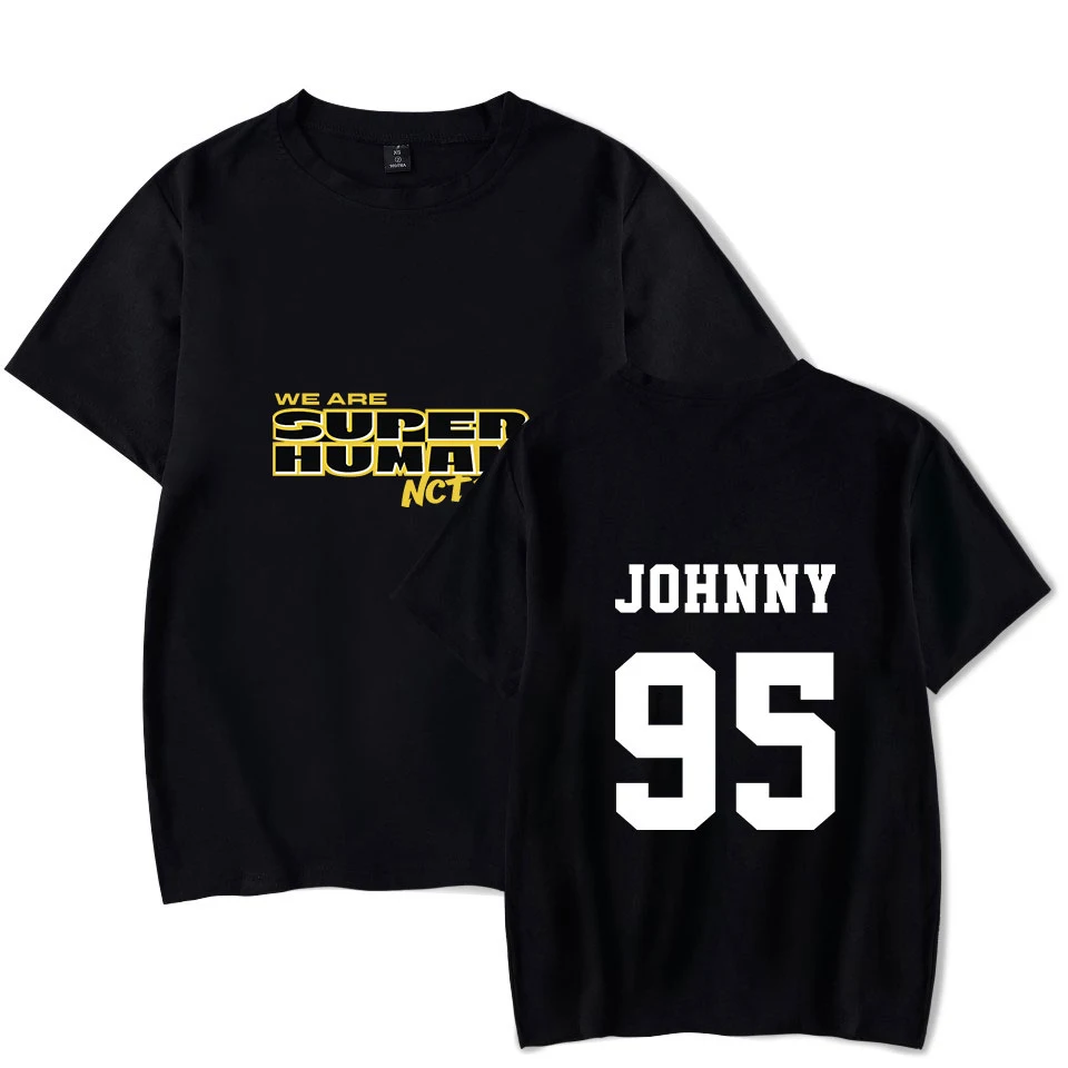 2019 hot sale summer we are super huan cotton  t shirt men short sleeves tee hip hop streetwear for fans hipster95J XXS-4XL