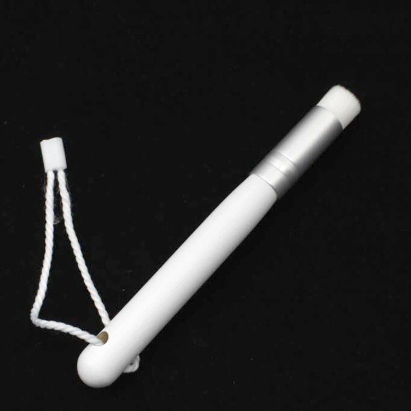 White silver YS 50 шт. Глубокая чистка черных точек щетка для мытья носа щетка для чистки черных точек отшелушивающая Очистка лица щетка деревянная Y - Handle Color: White silver YS