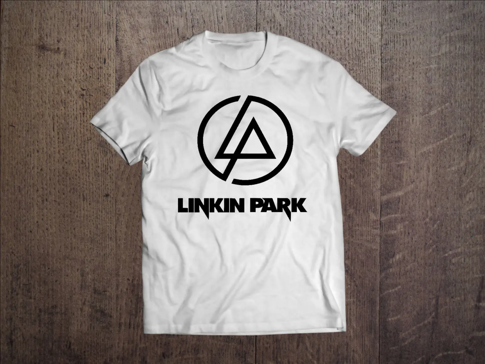 Linkin Park Graphic Men Logo T shirt White Rock Band Fan Tee Shirt Sizes S XXL 2018 Fashion 100