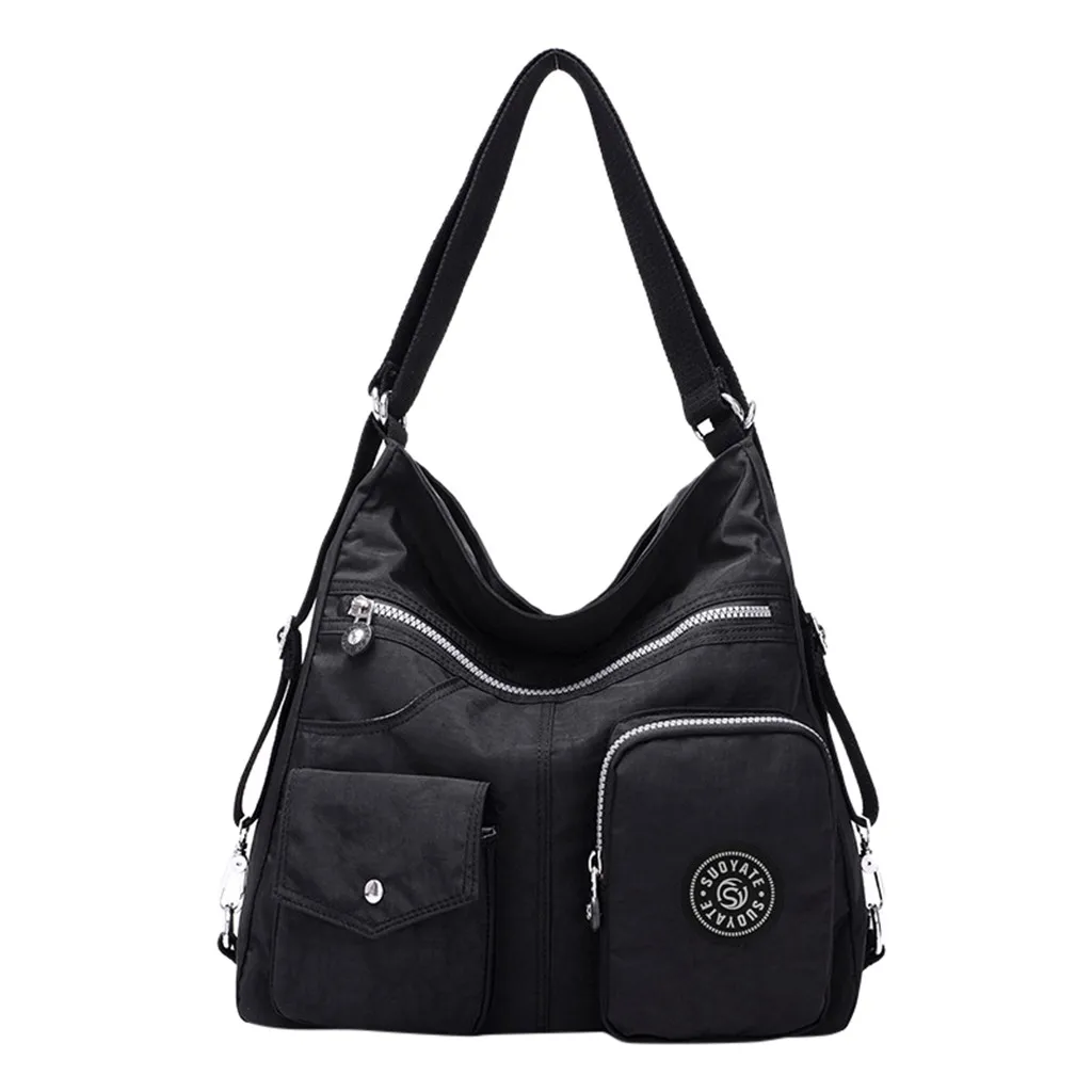 Женская однотонная сумка через плечо, большая Вместительная женская сумка через плечо, Повседневная дорожная сумка, сумки для женщин#15