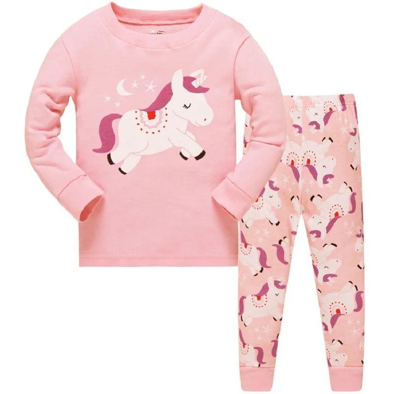 Conjunto de Pijamas do Bebê Conjuntos de Pijamas Roupa de Dormir do Miúdo Crianças Meninas Animal Algodão 5 High Quality Mamãe e Bebê