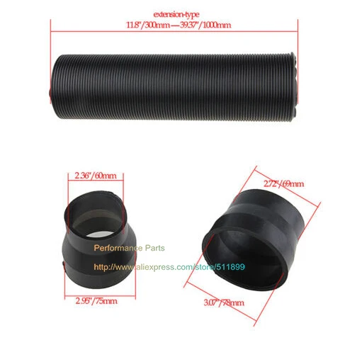 racing car cold air intake air filter  (4)