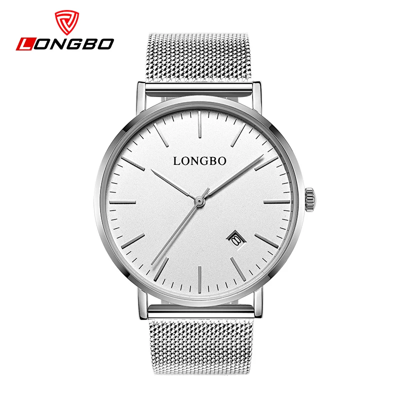 

LONGBO Brand steel watch top luxury ultrathin gold quartz watches business wristwatch men dress clock relojes hombre 2016 5009