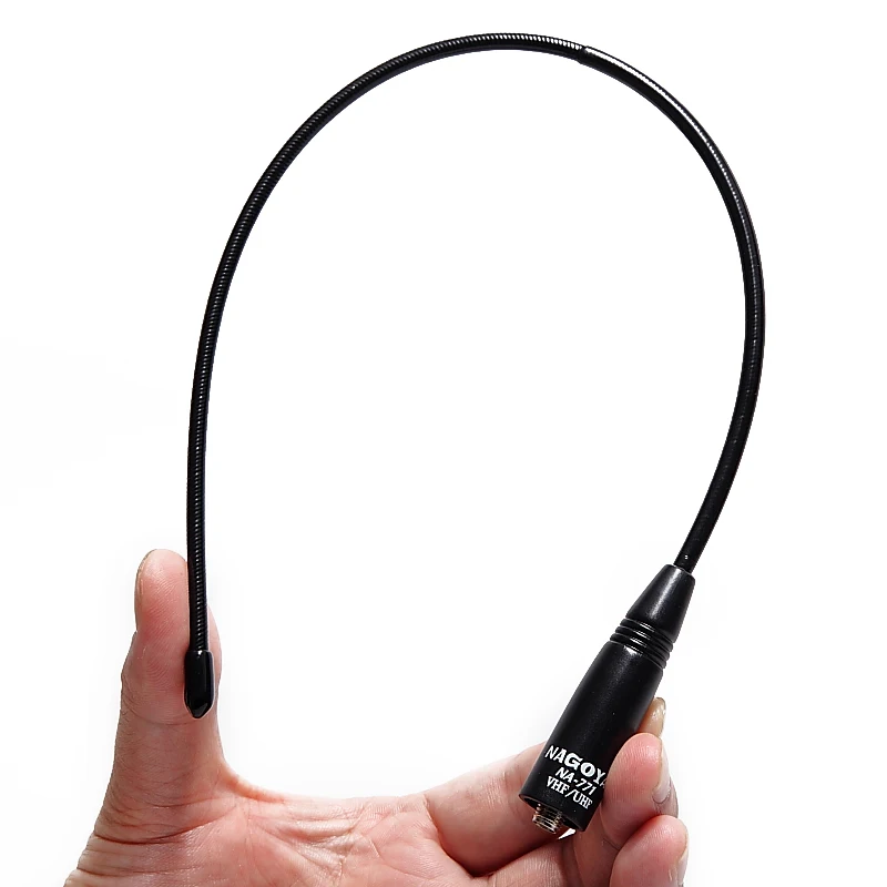 

NAGOYA NA-771 SMA-Female Dual Wide Band VHF/UHF 144/430MHz Handheld Radio Soft Antenna for Baofeng UV-5R UV-82 Two way radio