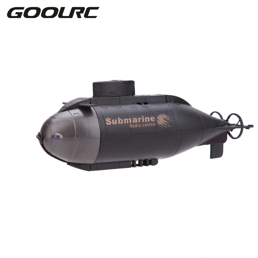 GOOLRC RC Submarines Men Boy Toys Mini Light Racing RC Submarine B oat