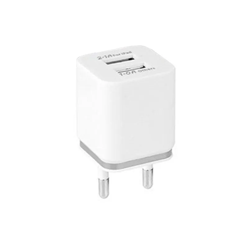 phone charger Universal US/EU Plug 2 Ports USB Wall Charger Portable Travel Adapter for iPhone Samsung iPad Smart Phone 65w charger phone