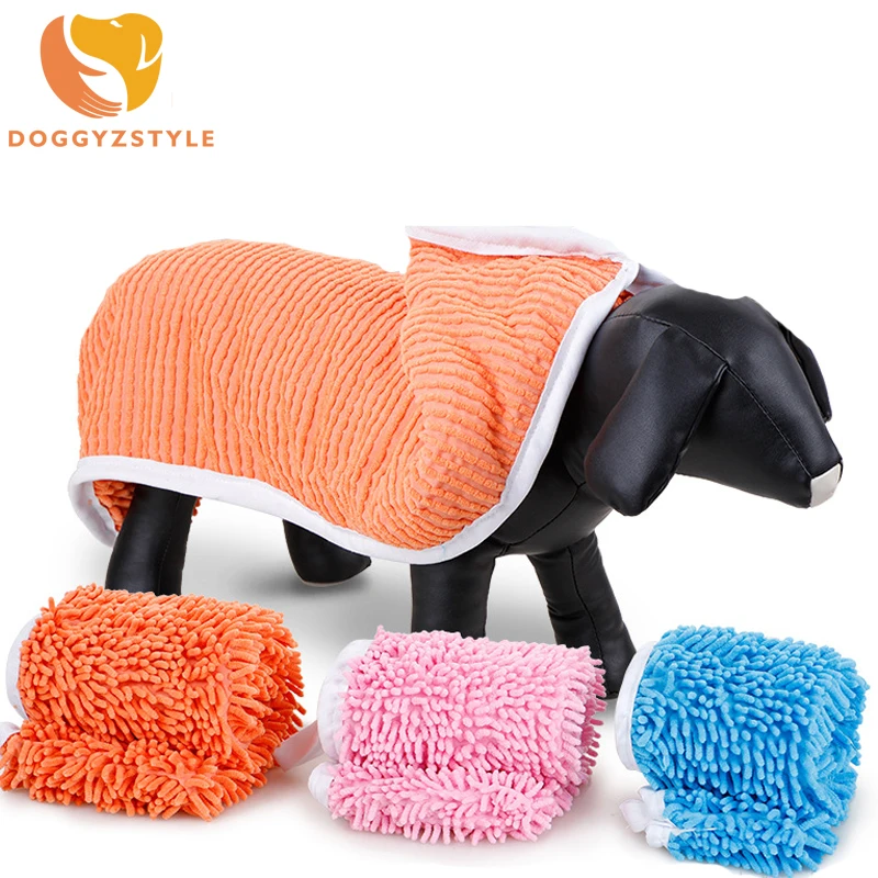 

Soft Microfiber Dog Absorbent Towel Quick Drying Towels For Small Medium Dogs Pet Puppy Shower Grooming Cleaning Blankets 3