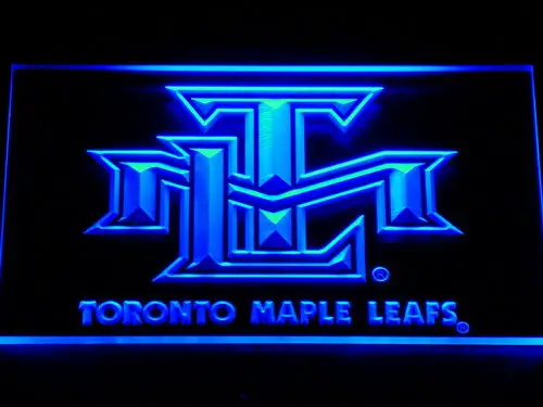 

530 Toronto Maple Leafs Display Bar LED Neon Light Signs with On/Off Switch 20+ Colors 5 Sizes to choose