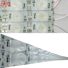 DHL, 50 шт./лот, Epistar чип 25 Вт~ 30 Вт 18 светодиодный 2835 Светодиодный светильник с линзой 30 градусов, 12 В постоянного тока белый/теплый белый светильник