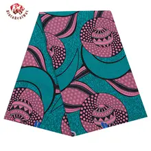 Модный высококачественный мягкий хлопковый воск bintarealwaxFabric африканская ткань батик для Африки Одежда 40fs1306