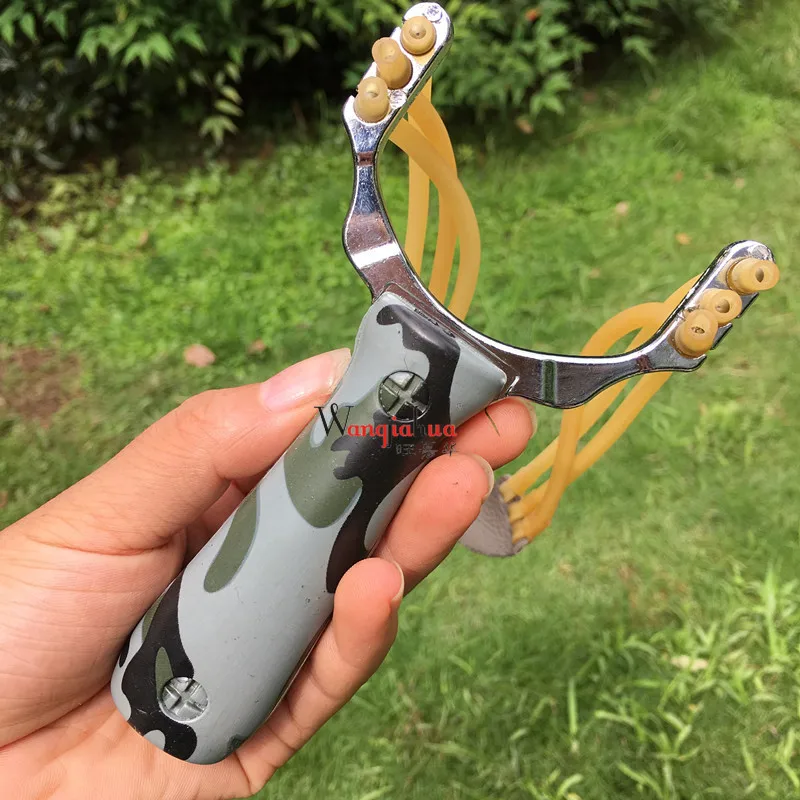 القتال الذئب الفولاذ/الخشب الشخصية مقلاع ل الكبار و الأطفال في الهواء الطلق لعبة الترفيه اطلاق النار