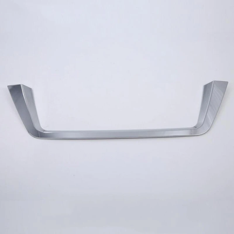 

For Nissan Terra 2018 1PCS ABS Chrome Car Rear License Plate Frame Cover Trim Stickers Car Styling Auto Accessories