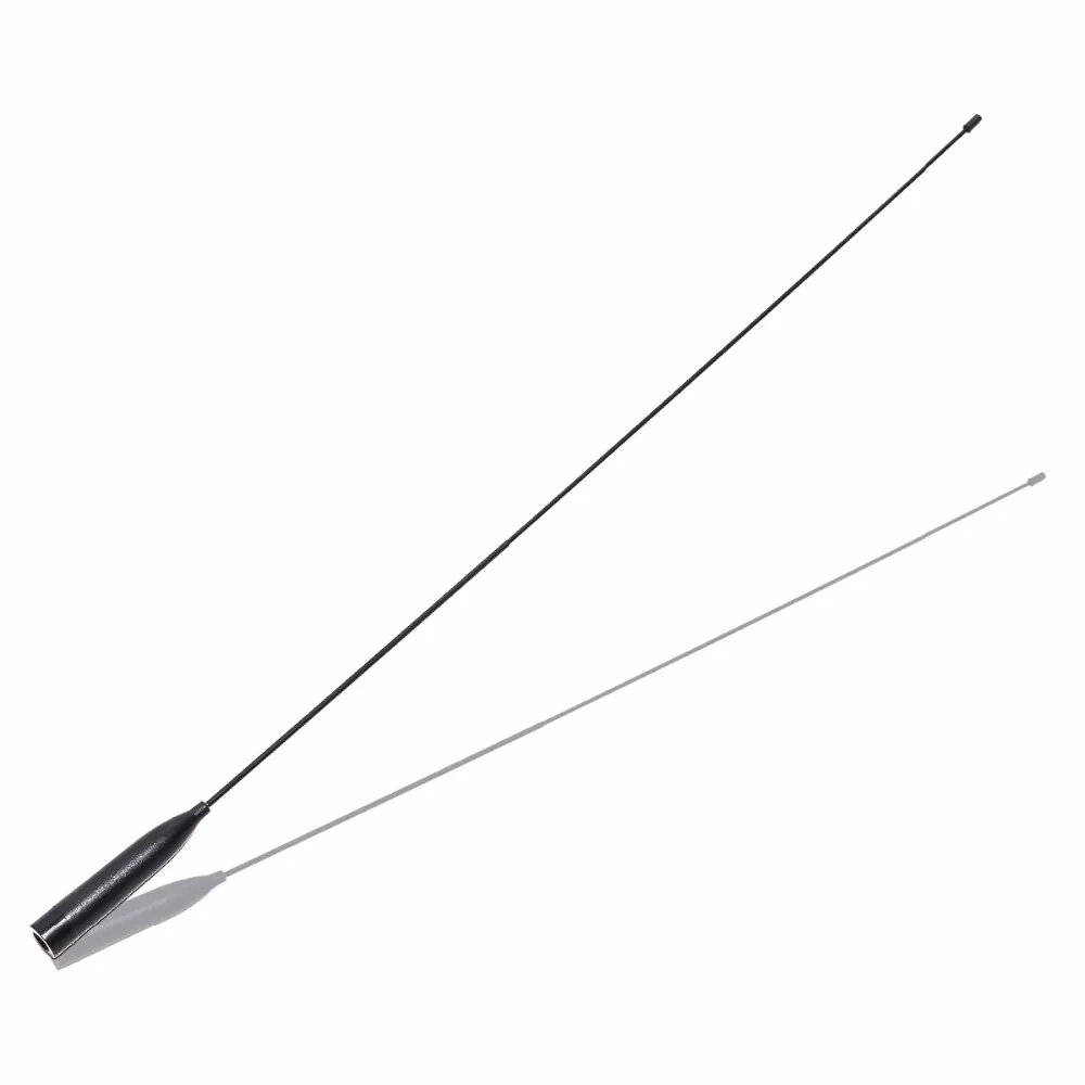 

ABBREE AR-776 Titanium SMA-male 144/ 430MHz Dual Band Light flexible Antenna for YAESU VX-6R BAOFENG UV-3R WOUXUN Walkie Talkie