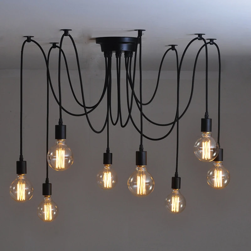 Nordic Minimalism Pendant Lights vintage lamp Loft Lamps E27 hanging lamps for Home Decor Lighting Fixtures | Освещение