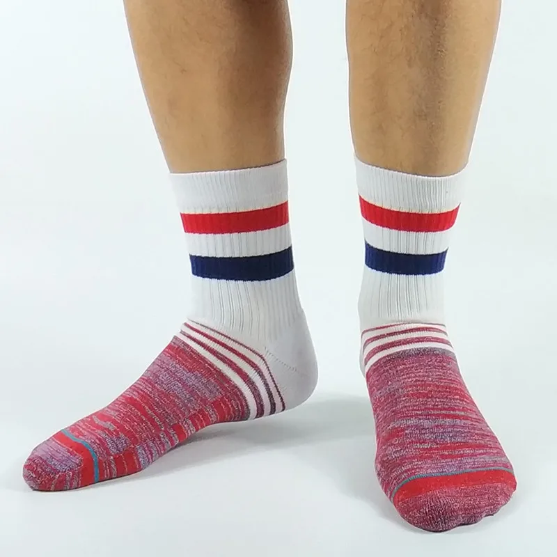 Толстые Мужские ранние школьные фонарики (махровая лапка)|skate socks|socks usausa socks |