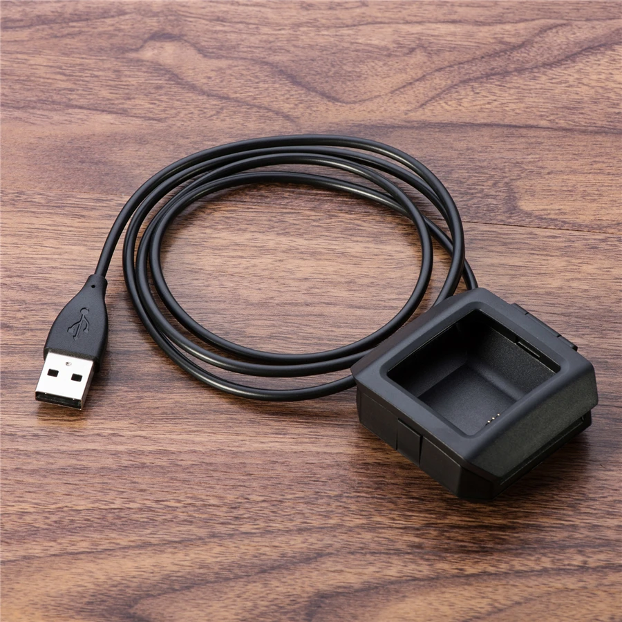 

USB Cable For Fit bit Ionic Watch Replacement USB Wristband Charger Charging Cable 2-in-1 Cord For Fit bit Ionic