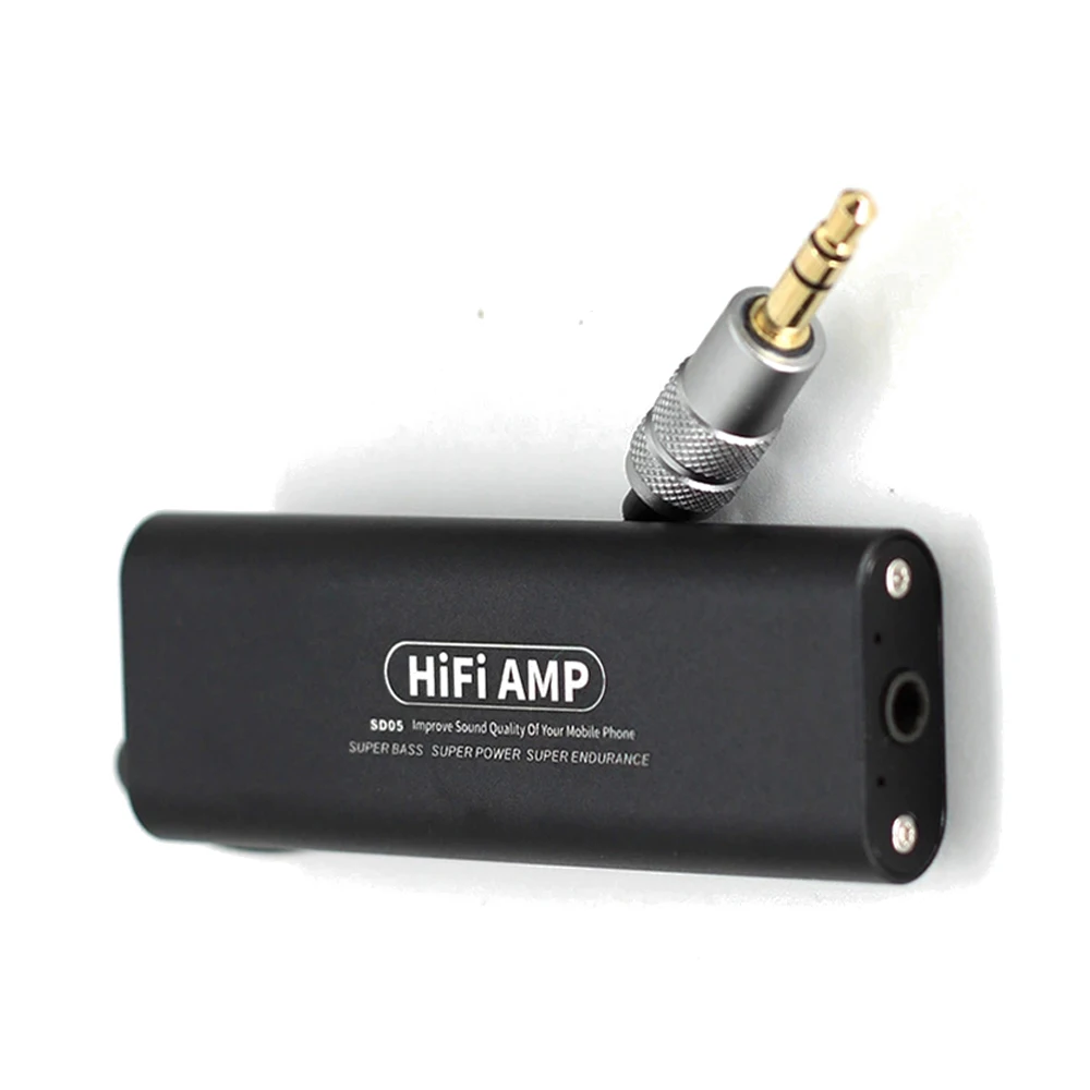 

SD05 Portable Mini 3.5mm Headphone Amplifier Professional Earphone Audio Amplifier for Mobile Phones