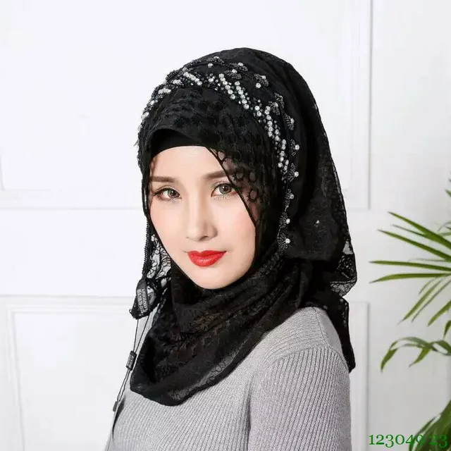 New premium silk embroidery hijabs beaded fashion muslim hijab for New premium silk embroidery hijabs beaded fashion muslim hijab for