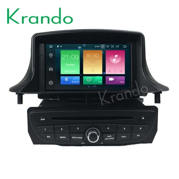 

Krando Android 9.0 7'' 32GB ROM car radio for Renault Megane 3 gps navigation player Steering wheel control wifi dab+