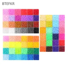 1000 шт./пакет 2,6 мм Хама бусины головоломки игрушки 72 Цвета Diy Perler бисер для детей и взрослых 3D Пазлы Perles de Hama дропшиппинг