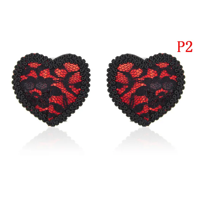1 Pair Women Sexy Self Adhesive Sequin Tassel Cover Heart Shape Bra Nipple Cover Pasties Breast Petals Intimates Accessories Aliexpress