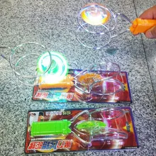 Магический Летающий гироскоп семицветное освещение магические вращающиеся магические магниты магнитно люминесцентные гироскопические игрушки