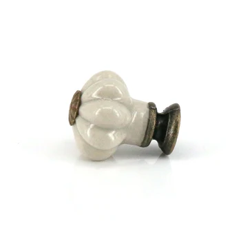 

8xClassic Ceramics Pumpkin Knobs Furniture Drawer Wardrobe Kitchen Cabinets Cupboard Dresser Handles Children's Room Pull Knobs