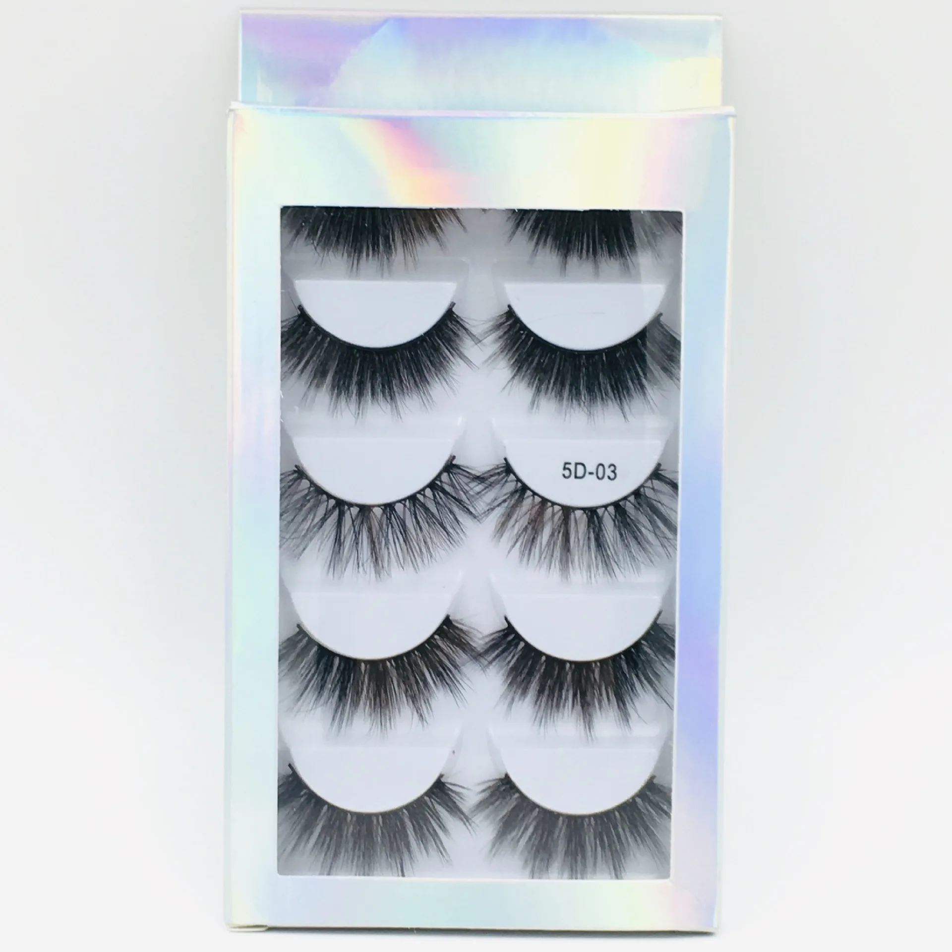 5 Pairs Soft Mixed Styles False Eyelashes 3D Mink Hair Three-dimensional Multi-layer Extension Mink Eyelashes Laser Packaging 5 Pairs Soft Mixed Styles False Eyelashes 3D Mink Hair Three-dimensional Multi-layer Extension Mink Eyelashes Laser Packaging
