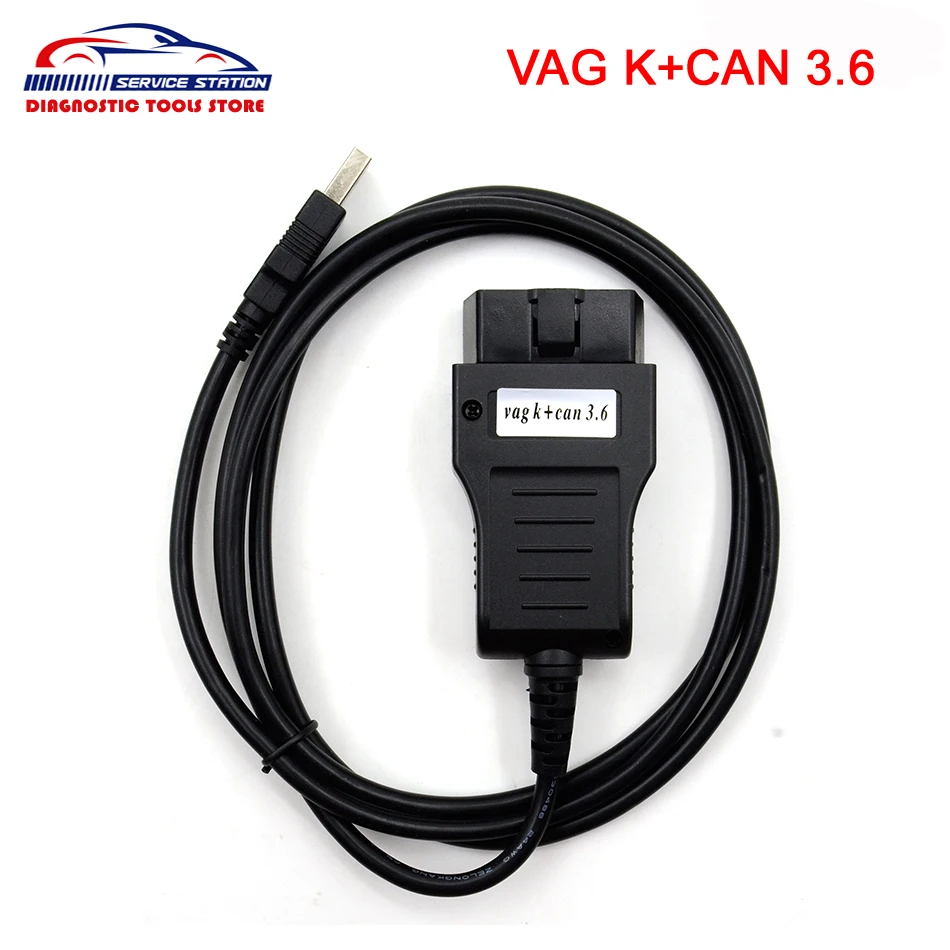 

VAG K+CAN Commander 3.6 VAG K CAN Commander 3.6 OBDII OBD2 Diagnostic Cable for V-W A-UDI S-KODA S-EAT