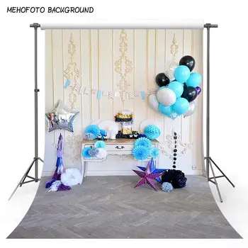 

Vinyl Photography Background Newborn Bithday Bolloons Star Photocall Children Fotografia Backgrounds for Photo Studio S-3076