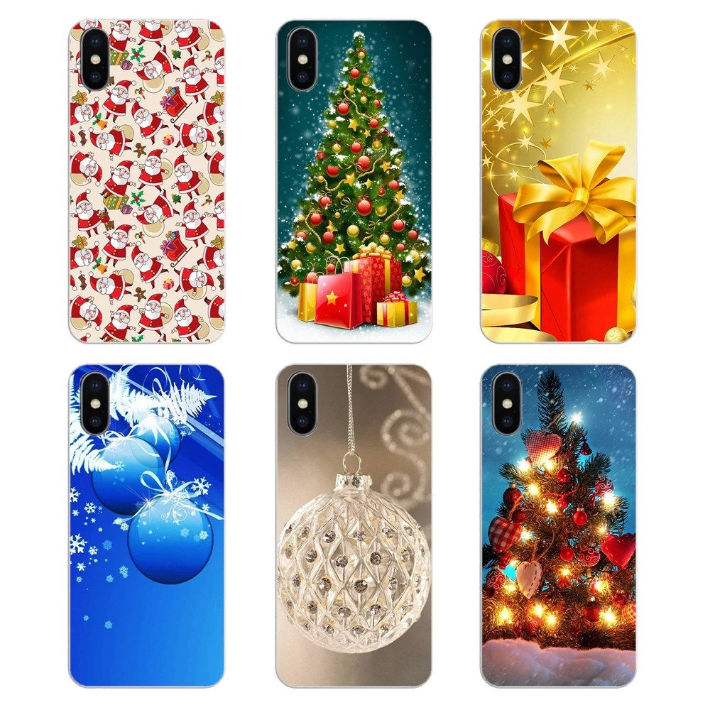 Чехол для iPhone XS Max XR X 4 4S 5 5S 5C SE 6 6S 7 8 Plus Samsung Galaxy J1 J3 J5 J7 A3 A5 Рождество снег оленей