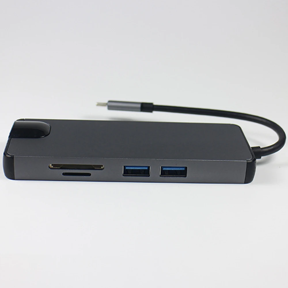 8 in 1 Type-C To HDMI 5