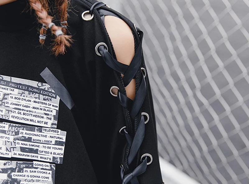 Укороченный свитшот для женщин 2018 плечо укороченный Топ с длинным рукавом осень уличная корейская мода пуловер 50B0039