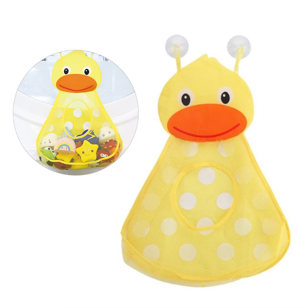GT الطفل دش حمام لعب الاطفال لعبة تخزين شبكة حقيبة مع قوي الالتصاق اللعب صافي بطة الضفدع الحمام المنظم سلال