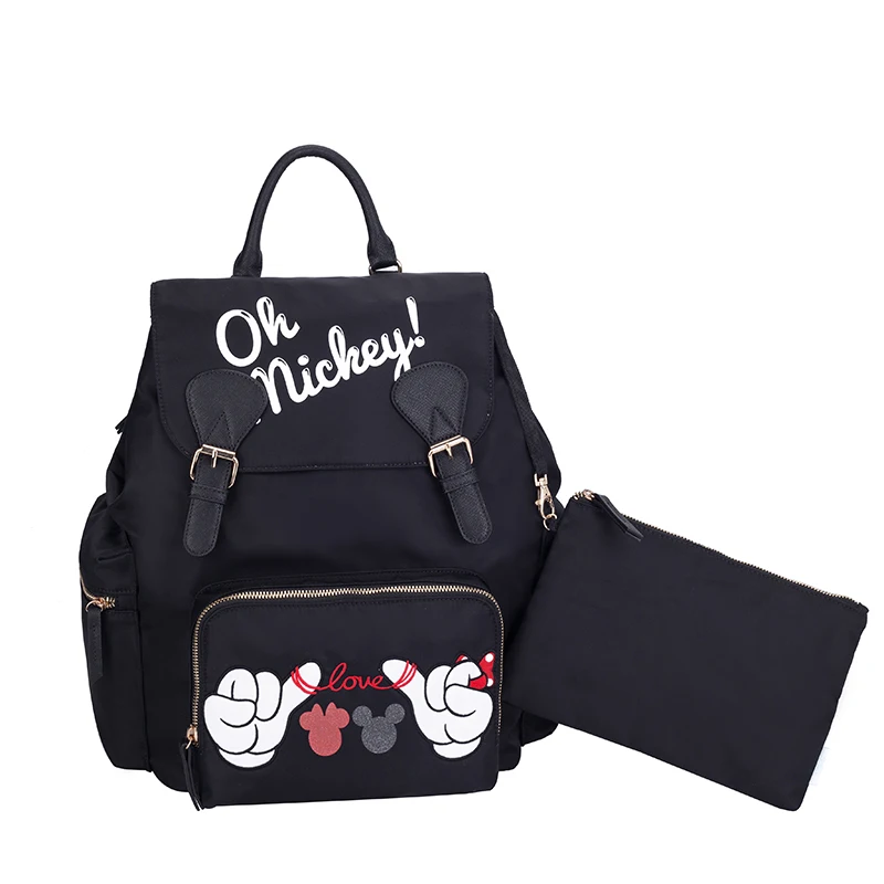 Disney модный рюкзак для мам, сумка для подгузников, детский женский дорожный рюкзак, органайзер, сумка для кормления ребенка, мультяшная сумка Mochila zaino