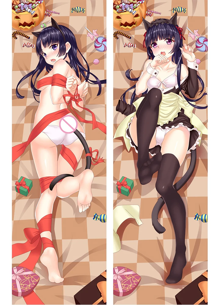 2018 July Anime Oreimo My Little Sister Can Be Not This Cute Gokou Ruri Kuroneko Dakimakura наволочка обнимающая