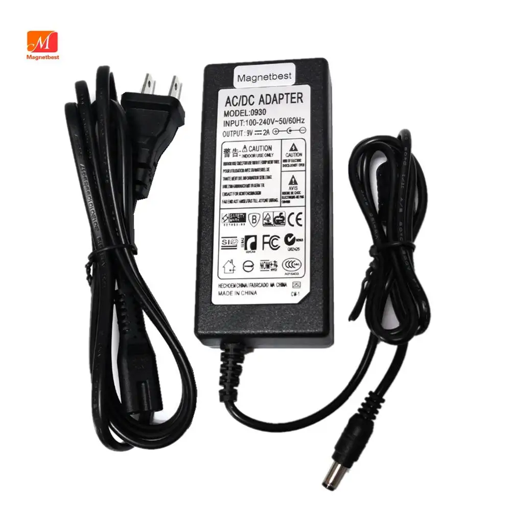 9V 2A 2000mA AC DC Adaptor For Digitech GNX2 GNX3 GNX4 GNX3000 Line 6 Guitar Effects Power Adapter Charger | Электроника