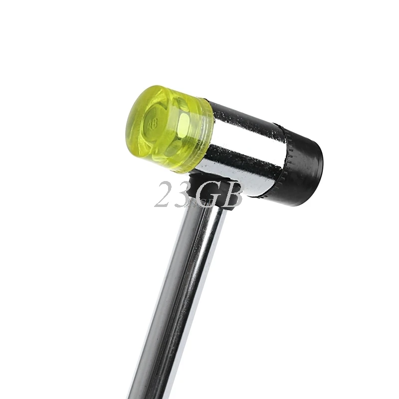 Двухсторонний Мягкий сенсорный резиновый молоток Кожа DIY инструмент 25 мм M02