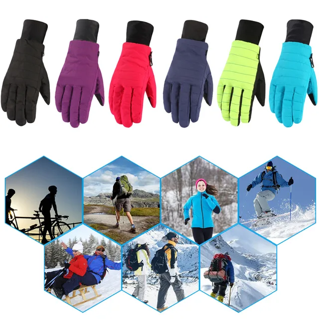 US $6.99 Womens Ladies Waterproof Warm Ski Snow Skiing Snowboard Gloves Winter Thermal
