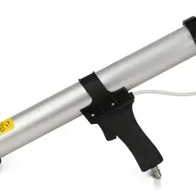 Высокое качество 600 мл колбаса пневматический Пистолеты для силикона Стекло Пистолеты для склеивания Air резиновая пистолет Герметики аппликатор