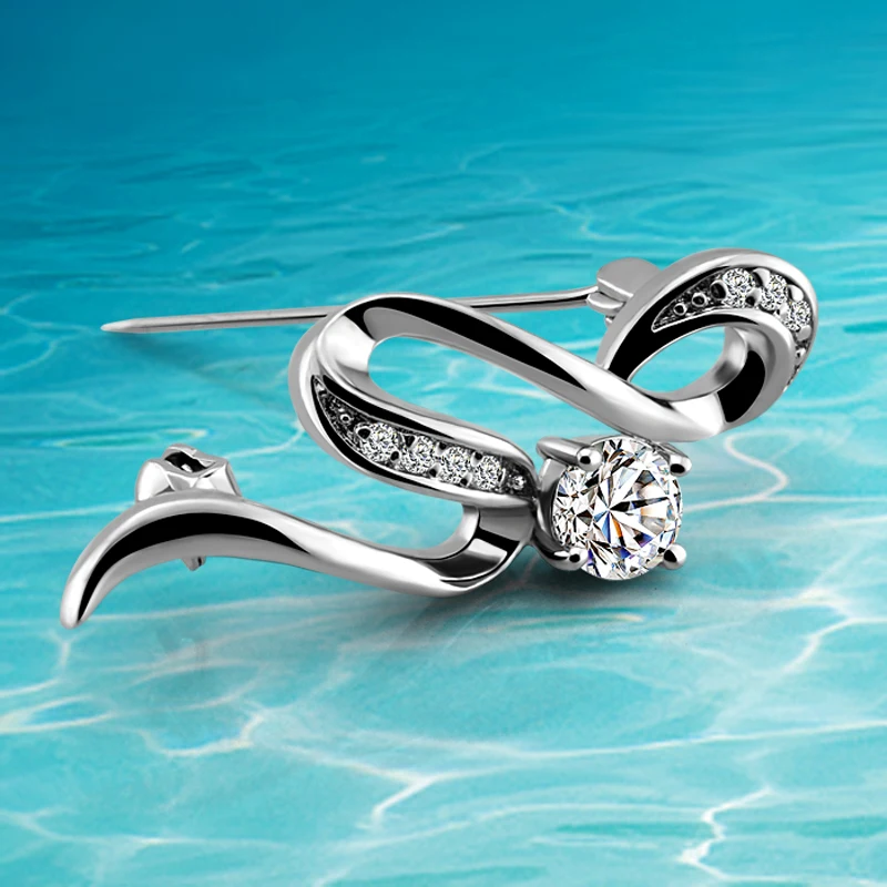 

Fashion women sterling silver brooches jewelry,925 sterling silver brooches for women