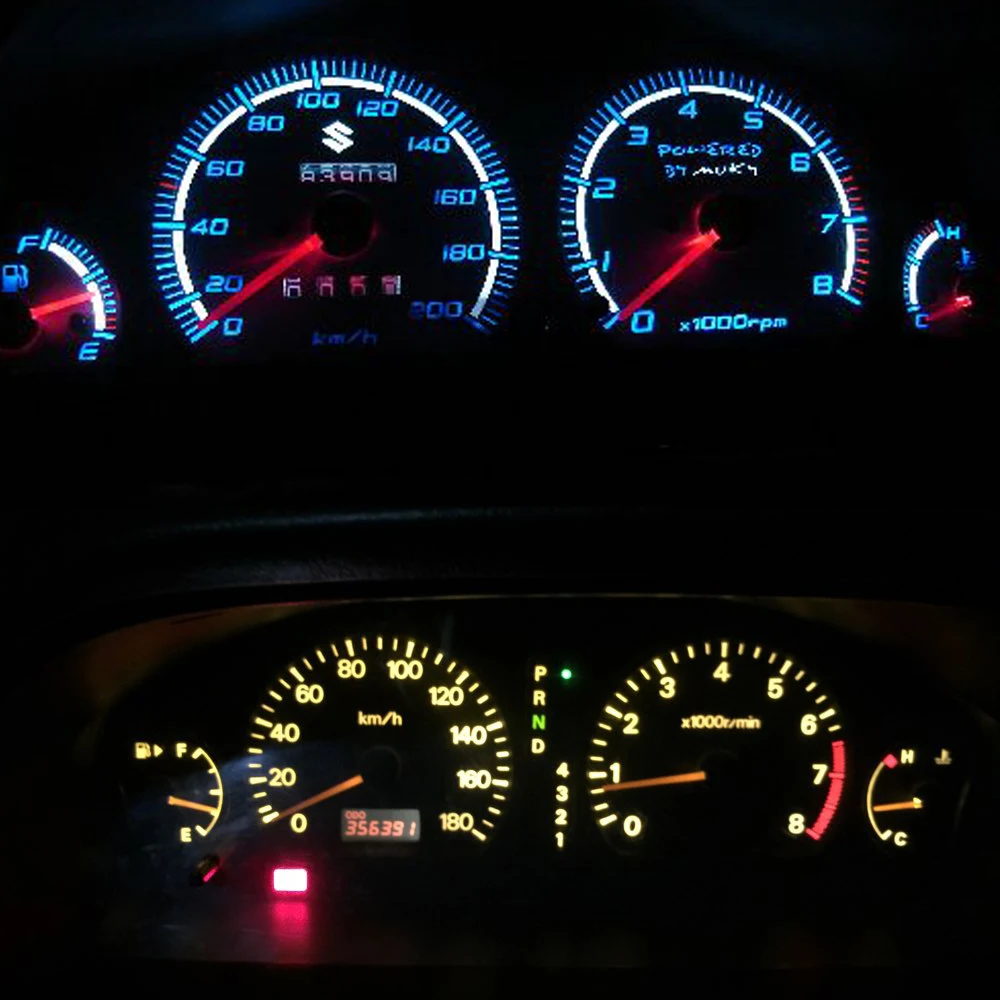 Светодиодная автомобильная лампа KEIN T5 w3w 10 шт. 5smd 3014 высокое качество панель t5
