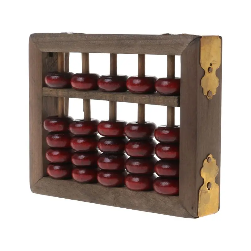 

Photography Abacus Baby Photo Shot Vintage Decoration Natural Wood Costume Newborn Kids Creative Props Drop Ship De4