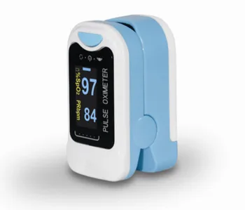 

5 pcs Pulse Oximeter Carrying Case,Neck/Wrist Cord SpO2 and PR value waveform Blood Oxygen Oxymeter