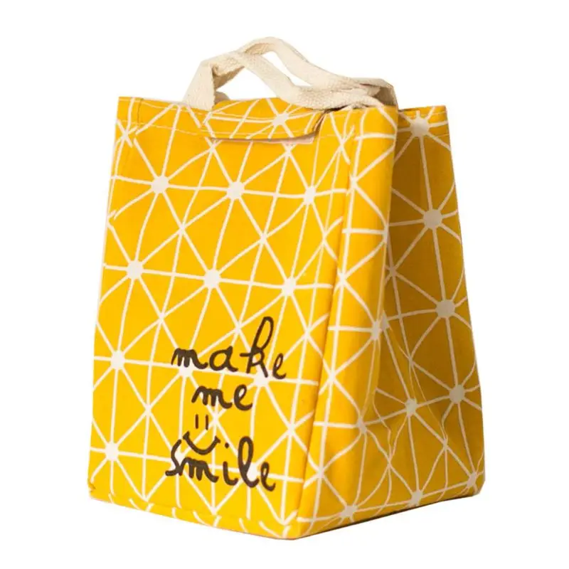 

2019 New Women Men Thermal Insulated Lunch Box Bag Tote Pouch Lunch Container