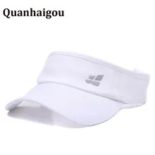 Солнцезащитные козырьки для мужчин и женщин, летняя уличная Спортивная Кепка премиум класса для тенниса, бега, пешего туризма, сетчатый светильник, Регулируемая Кепка(белая