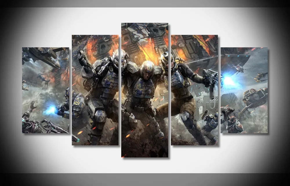 

6903 planetside game poster Framed Gallery wrap art print home wall decor wall picture Already to hang digital print wholesale